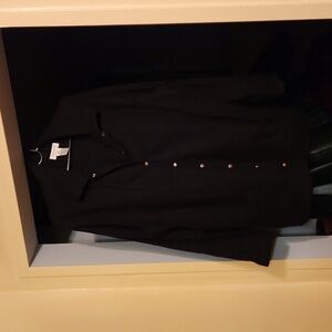 Jones New York Sport women's black shirt jacket